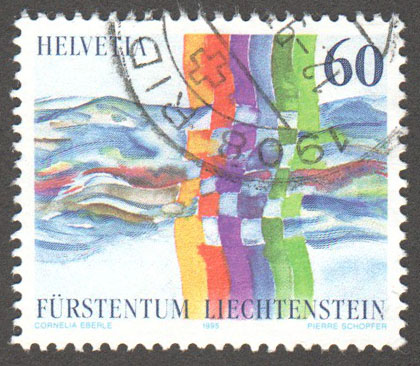 Liechtenstein Scott 1055 Used - Click Image to Close